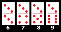 Contoh Seri Domino kartu 3