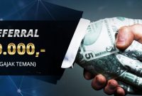 Bonus Referral Rp. 20.000,-